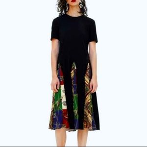 Zara, S,Black and print